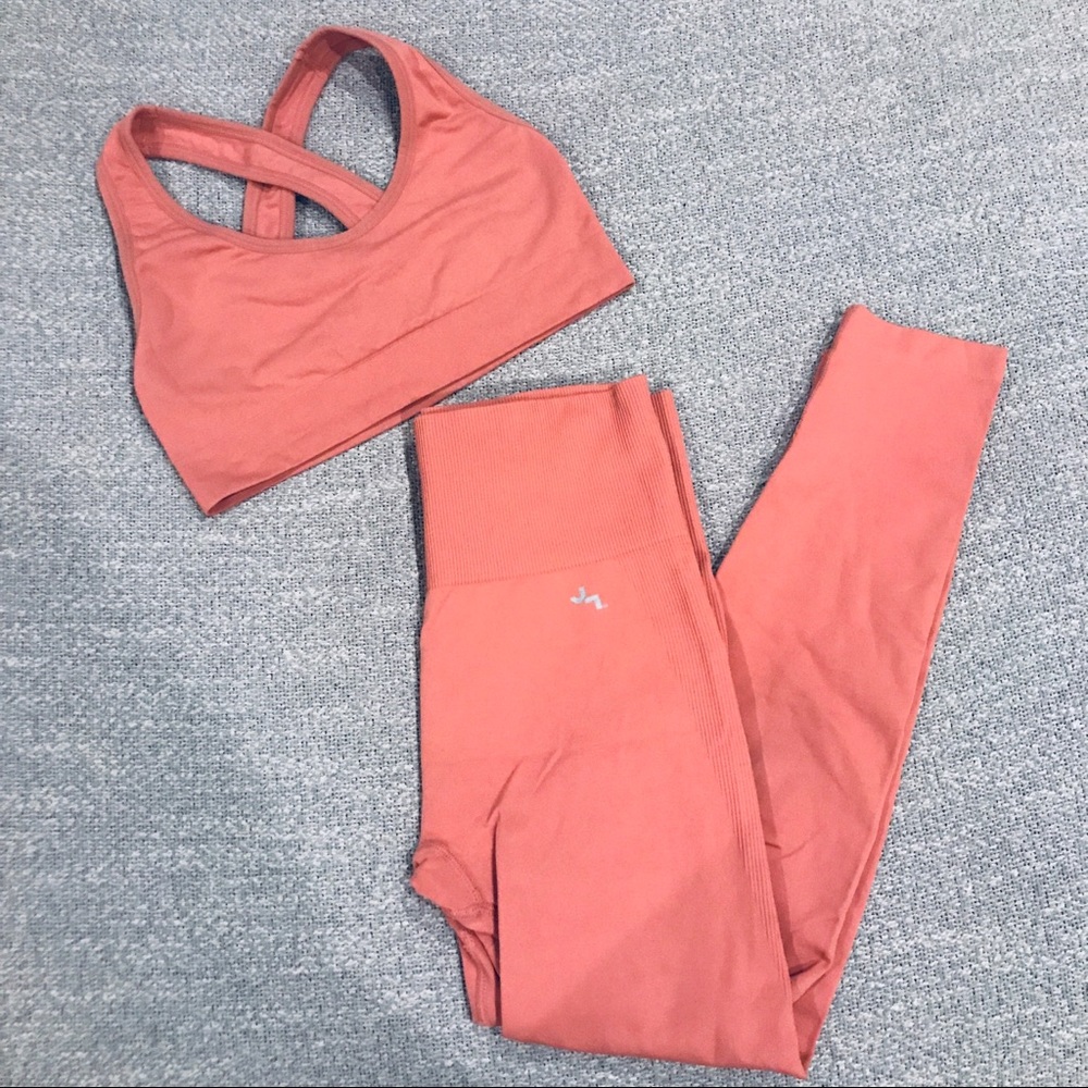 joy lab coral workout set - small